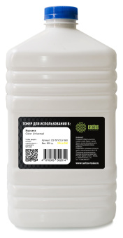 Тонер Cactus CS-TKYCUY-500 желтый флакон 500гр. для принтера Kyocera Color Universal TK-5хх/5270/8xx/8115/8305 - купить недорого с доставкой в интернет-магазине