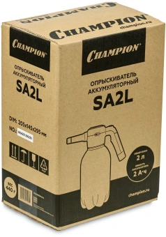 Опрыскиватель Champion SA2L аккум. 2л серый/желтый - купить недорого с доставкой в интернет-магазине