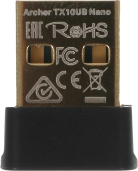 Сетевой адаптер Wi-Fi + Bluetooth TP-Link Archer TX10UB Nano AX900 USB 2.0 (ант.внутр.) - купить недорого с доставкой в интернет-магазине