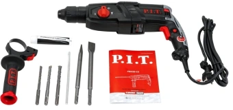 Перфоратор P.I.T. PBH28-C5 патрон:SDS-plus уд.:3.2Дж 1050Вт (кейс в комплекте) - купить недорого с доставкой в интернет-магазине