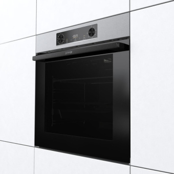 Духовой шкаф Электрический Gorenje BOSB6737E06X нержавеющая сталь/черный - купить недорого с доставкой в интернет-магазине
