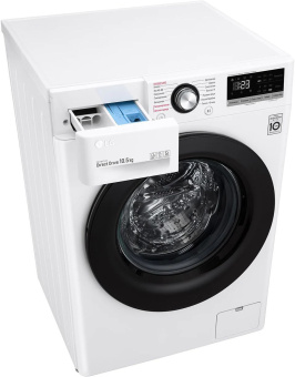 Стиральная машина LG TW4V3RS6W класс: A загр.фронтальная макс.:10.5кг белый инвертор - купить недорого с доставкой в интернет-магазине