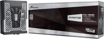 Блок питания Seasonic ATX 1600W Prime PX-1600 Gen.5 80+ platinum (20+4pin) APFC 135mm fan 18xSATA Cab Manag RTL - купить недорого с доставкой в интернет-магазине