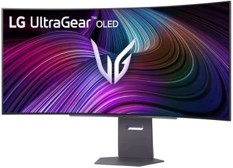 Монитор LG 44.5" UltraGear 45GX90SA-B черный OLED LED 21:9 HDMI M/M матовая HAS Piv 275cd 178гр/178гр 3400x1440 240Hz G-Sync FreeSync Premium DP WQ USB 13.5кг - купить недорого с доставкой в интернет-магазине
