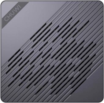 ПК Мини Chuwi AuBox Ryzen AI 9 365 (2) 32Gb SSD1Tb Radeon 880M Windows 11 Pro 2x2.5GbitEth WiFi BT 120W серебристый/черный - купить недорого с доставкой в интернет-магазине