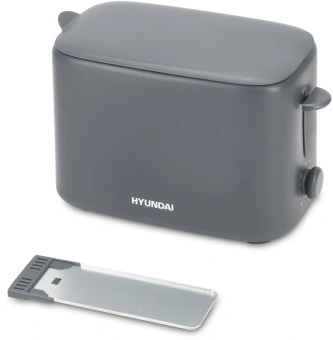Тостер Hyundai HYT-4308 750Вт серый - купить недорого с доставкой в интернет-магазине