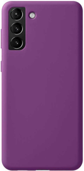 Чехол (клип-кейс) Deppa для Samsung Galaxy S21+ Liquid Silicone Pro фиолетовый (870024) - купить недорого с доставкой в интернет-магазине