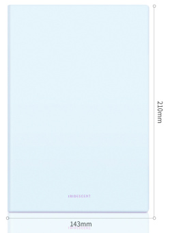 Блокнот Deli EN140LBLUE A5 210х143мм искусст. кожа 96л линейка мягкая обложка голубой - купить недорого с доставкой в интернет-магазине