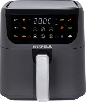 Аэрогриль Supra GS-7630 4.5л 1500Вт серый - купить недорого с доставкой в интернет-магазине