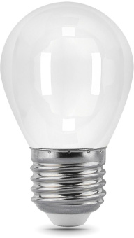 Лампа светодиодная Gauss Filament 105202209-D 9Вт цок.:E27 шар 220B св.свеч.бел.нейт. (упак.:10шт) - купить недорого с доставкой в интернет-магазине