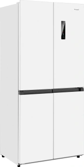 Холодильник Weissgauff WCD 450 W NoFrost Inverter 3-хкамерн. белый инвертер - купить недорого с доставкой в интернет-магазине