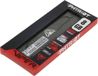 Память DDR4 8Gb 3000MHz Patriot PVS48G300C6 Viper Steel RTL Gaming PC4-24000 CL16 DIMM 288-pin 1.35В single rank с радиатором Ret - купить недорого с доставкой в интернет-магазине