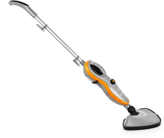 Швабра паровая Kitfort КТ-1047 1500Вт серый/оранжевый - купить недорого с доставкой в интернет-магазине