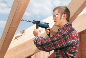 Дрель ударная Bosch GSB 1600 RE 701Вт патрон:быстрозажимной реверс (0601228200) - купить недорого с доставкой в интернет-магазине