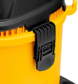 Строительный пылесос Denzel RVC20 1400Вт (уборка: сухая/сбор воды/выдув) желтый - купить недорого с доставкой в интернет-магазине