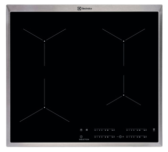 Индукционная варочная поверхность Electrolux EIT60443X черный - купить недорого с доставкой в интернет-магазине