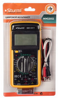 Мультиметр Sturm! MM12011 - купить недорого с доставкой в интернет-магазине