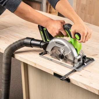 Циркулярная пила (дисковая) Greenworks GD24CS165 (ручная) D диска.:165мм (1501607) - купить недорого с доставкой в интернет-магазине