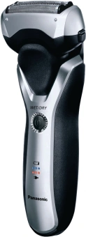 Бритва сетчатая Panasonic ES-RT87-S520 реж.эл.:3 питан.:аккум. серебристый/черный - купить недорого с доставкой в интернет-магазине