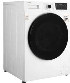 Стиральная машина Weissgauff WM 61210 DC Inverter Steam класс: A+++ загр.фронтальная макс.:10.5кг белый инвертер - купить недорого с доставкой в интернет-магазине