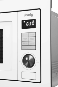 Микроволновая печь Domfy DM2540BW WG 25л. 900Вт белый (встраиваемая) - купить недорого с доставкой в интернет-магазине