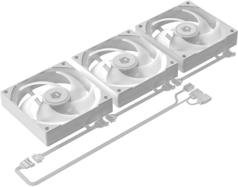 Система водяного охлаждения ID-Cooling FX360 TD Wh ARGB Soc-AM5/AM4/1200/1700/1851 белый 4-pin 27.2dB Al+Cu LCD 350W Ret (FX360 TD WHITE) - купить недорого с доставкой в интернет-магазине