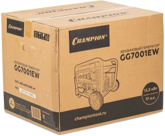 Генератор Champion GG7001EW 7.5кВт - купить недорого с доставкой в интернет-магазине