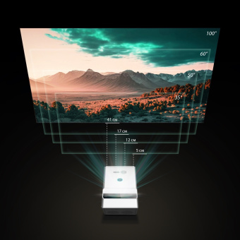 Проектор Cactus CS-PRU.03WT.Full HD-A DLP 6500Lm LS 400Lm ANSI (1920x1080) 2000:1 ресурс лампы:30000часов 2xUSB typeA 1xHDMI 1.5кг - купить недорого с доставкой в интернет-магазине