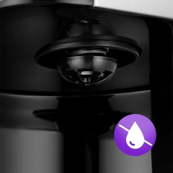 Кофеварка капельная Kitfort КТ-7222 1000Вт нержавеющая сталь/черный - купить недорого с доставкой в интернет-магазине
