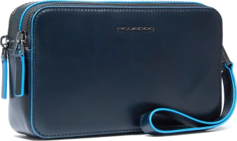 Клатч мужской Piquadro Blue Square AC4221B2/BLU2 синий натур.кожа - купить недорого с доставкой в интернет-магазине