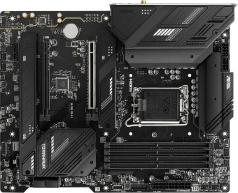 Материнская плата MSI MAG B760 TOMAHAWK WIFI Soc-1700 Intel B760 4xDDR5 ATX AC`97 8ch(7.1) 2.5Gg+VGA+HDMI+DP - купить недорого с доставкой в интернет-магазине