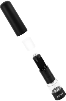 Перечница электрическая Kitfort КТ-2027 черный/белый - купить недорого с доставкой в интернет-магазине