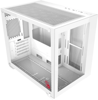 Корпус Bloody BD-CC108 белый без БП mATX 9x120mm 2xUSB3.0 audio bott PSU - купить недорого с доставкой в интернет-магазине