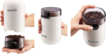 Кофемолка Gorenje SMK150SW 150Вт сист.помол.:одинарный нож вместим.:45гр белый - купить недорого с доставкой в интернет-магазине