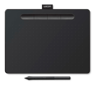 Графический планшет Wacom Intuos M CTL-6100K-B USB черный - купить недорого с доставкой в интернет-магазине
