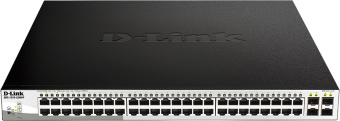 Коммутатор D-Link DGS-1210-52MPP/E2A 48G управляемый - купить недорого с доставкой в интернет-магазине