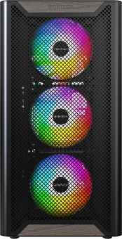 Корпус Montech XR Wood черный без БП ATX 9x120mm 4x140mm 2xUSB3.0 audio bott PSU - купить недорого с доставкой в интернет-магазине