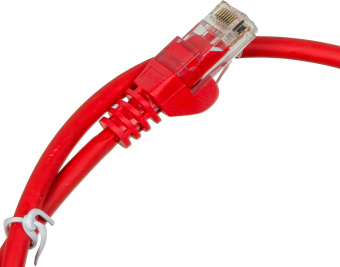 Патч-корд Lanmaster LAN-PC45/U5E-0.5-RD UTP RJ-45 вил.-вилка RJ-45 кат.5E 0.5м красный LSZH (уп.:1шт) - купить недорого с доставкой в интернет-магазине