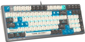 Клавиатура A4Tech S98 Pixels механическая серый/бежевый USB for gamer LED (S98) кабель 1.8м - купить недорого с доставкой в интернет-магазине
