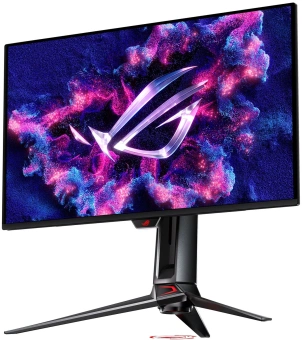 Монитор Asus 26.5" ROG Swift PG27UCDM черный QD OLED LED 16:9 HDMI полуматовая HAS Piv 1500000:1 1000cd 178гр/178гр 3840x2160 240Hz FreeSync Premium Pro DP Quad 4K (2160p) USB 7.62кг - купить недорого с доставкой в интернет-магазине