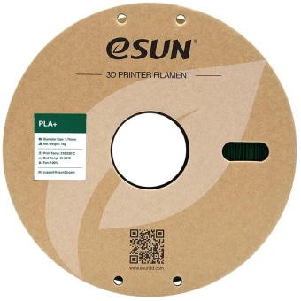 Пластик для принтера 3D Esun PLA+175O-PG1P1 PLA+ d1.75мм 1кг 1цв. - купить недорого с доставкой в интернет-магазине