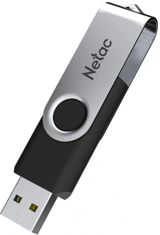 Флеш Диск Netac 16GB U505 NT03U505N-016G-32BK USB3.2 черный/серебристый - купить недорого с доставкой в интернет-магазине