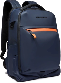 Рюкзак Piquadro Corner 2.0 CA6638C2OW/BLU синий полиуретан/полиэстер - купить недорого с доставкой в интернет-магазине