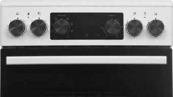 Плита Электрическая Midea MFO-D4E20T9E(WH) белый/черный стеклокерамика (без крышки) - купить недорого с доставкой в интернет-магазине