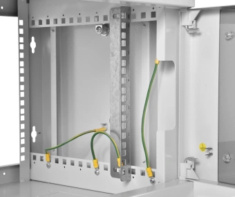 Шкаф коммутационный ЦМО (ШРН-6.500) напольный 6U 599x529мм пер.дв.стекл 200кг серый 470мм 14кг 180град. 346мм IP20 металл - купить недорого с доставкой в интернет-магазине