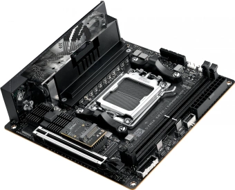 Материнская плата Asus ROG STRIX X870-I GAMING WIFI SocketAM5 AMD X870 2xDDR5 mini-ITX AC`97 8ch(7.1) 2.5Gg RAID+HDMI - купить недорого с доставкой в интернет-магазине