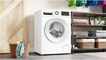 Стиральная машина Bosch Serie 6 WGG246ZLSN пан.англ. класс: A загр.фронтальная макс.:9кг белый - купить недорого с доставкой в интернет-магазине
