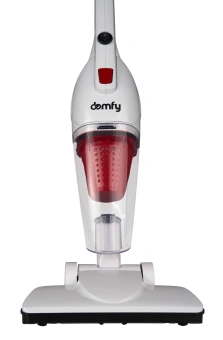 Пылесос ручной Domfy DSC-VC301 1000Вт белый/красный - купить недорого с доставкой в интернет-магазине