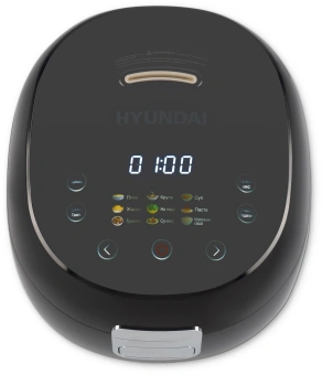 Мультиварка Hyundai HYMC-2409 3л 500Вт черный - купить недорого с доставкой в интернет-магазине