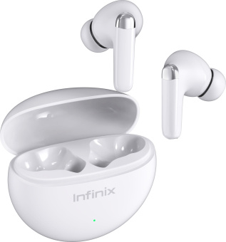 Гарнитура внутриканальные Infinix XBuds XE26 белый беспроводные bluetooth в ушной раковине (10311752) - купить недорого с доставкой в интернет-магазине